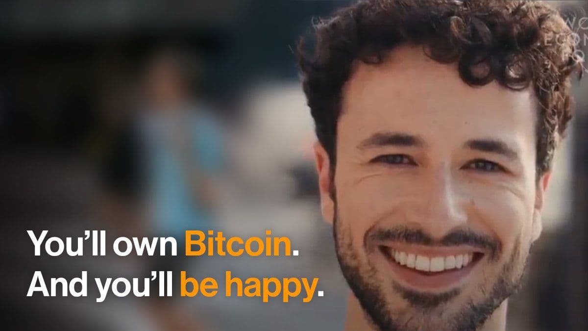own bitcoin and be happy